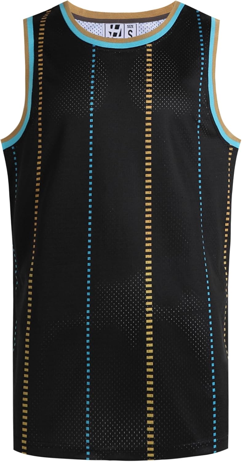 Men's Blank Basketball Jerseys Mesh Athletic Sports Shirts Plain Performance Team Uniforms