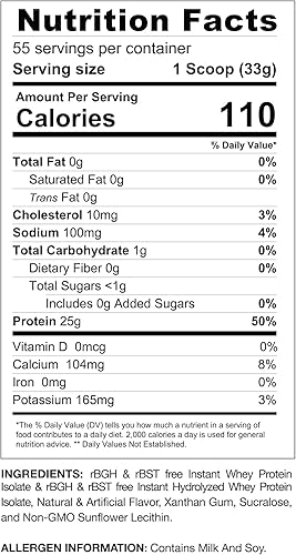 Vista 2 de Gaspari Nutrition Suero probado, aislado de suero 100% hidrolizado, alto en proteínas, sin lactosa, bajo en carbohidratos y bajo en azúcar