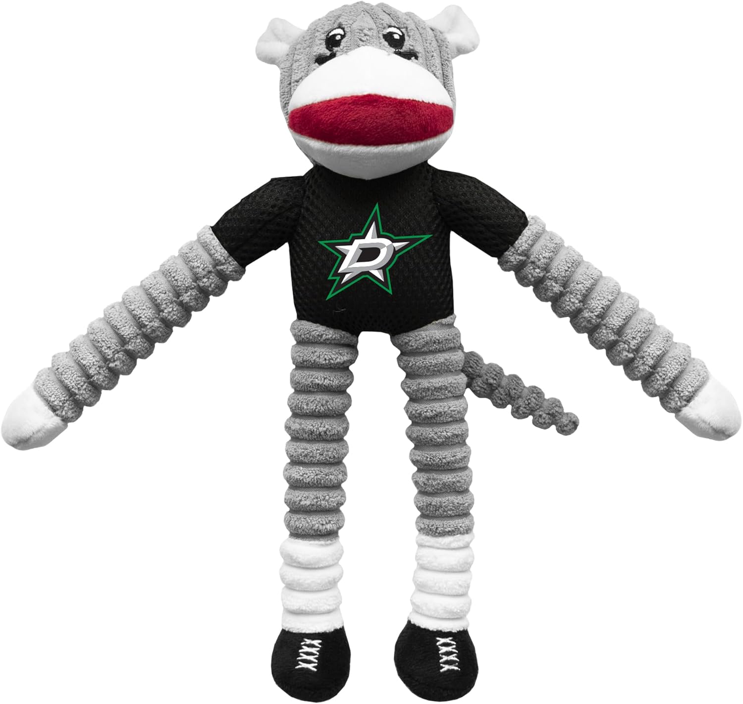 Littlearth NHL Team Sock Monkey Pet Toy - Officially Licensed Teams
