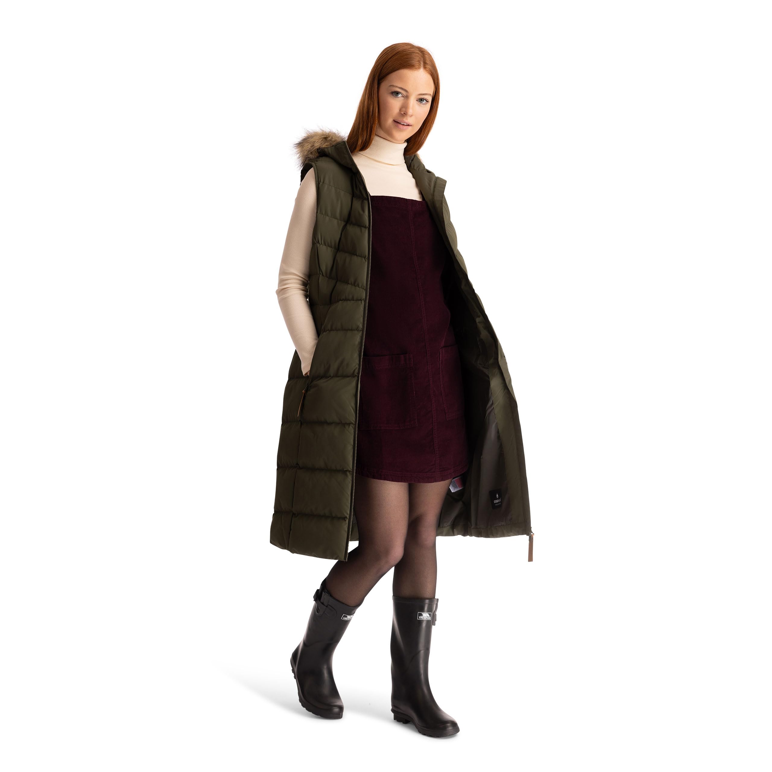 Trespass Women's Dark Vine Gilet Audrey Gilet - Xs