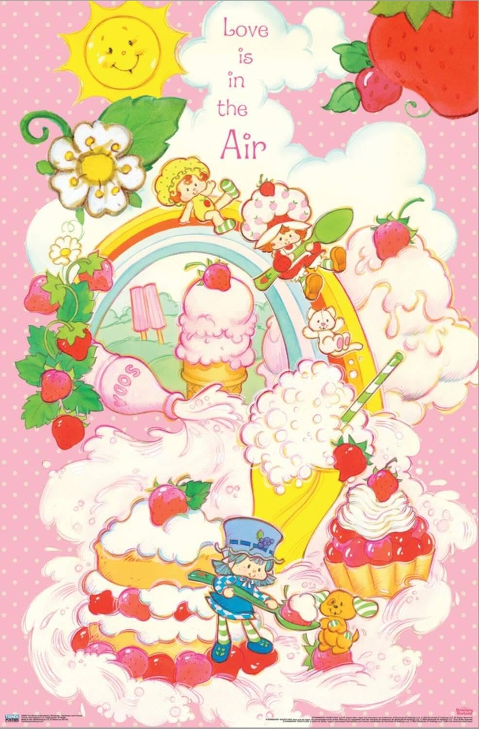 Amazon.com: Trends International The World of Strawberry Shortcake