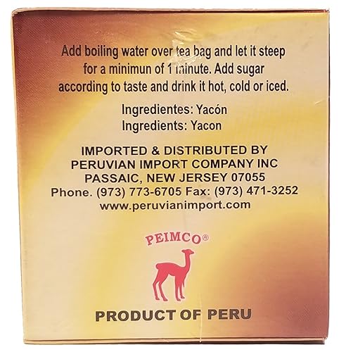 Miniatura 2 de Inca's Herb Té Yacón en Bolsas - 1.23 Oz - 1.23 oz