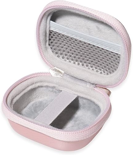 Miniatura 4 de CaseSack Funda para auriculares Bluetooth TAGRY X08 True Wireless 60H, bolsillo de malla para cable de carga (oro rosa)