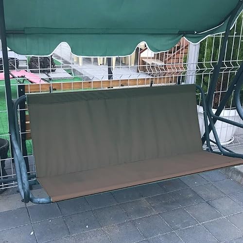 Miniatura 2 de Funda para asiento de columpio, 600D gruesa Oxford impermeable, cojín de repuesto para exteriores, para silla de columpio de 23 asientos, patio,