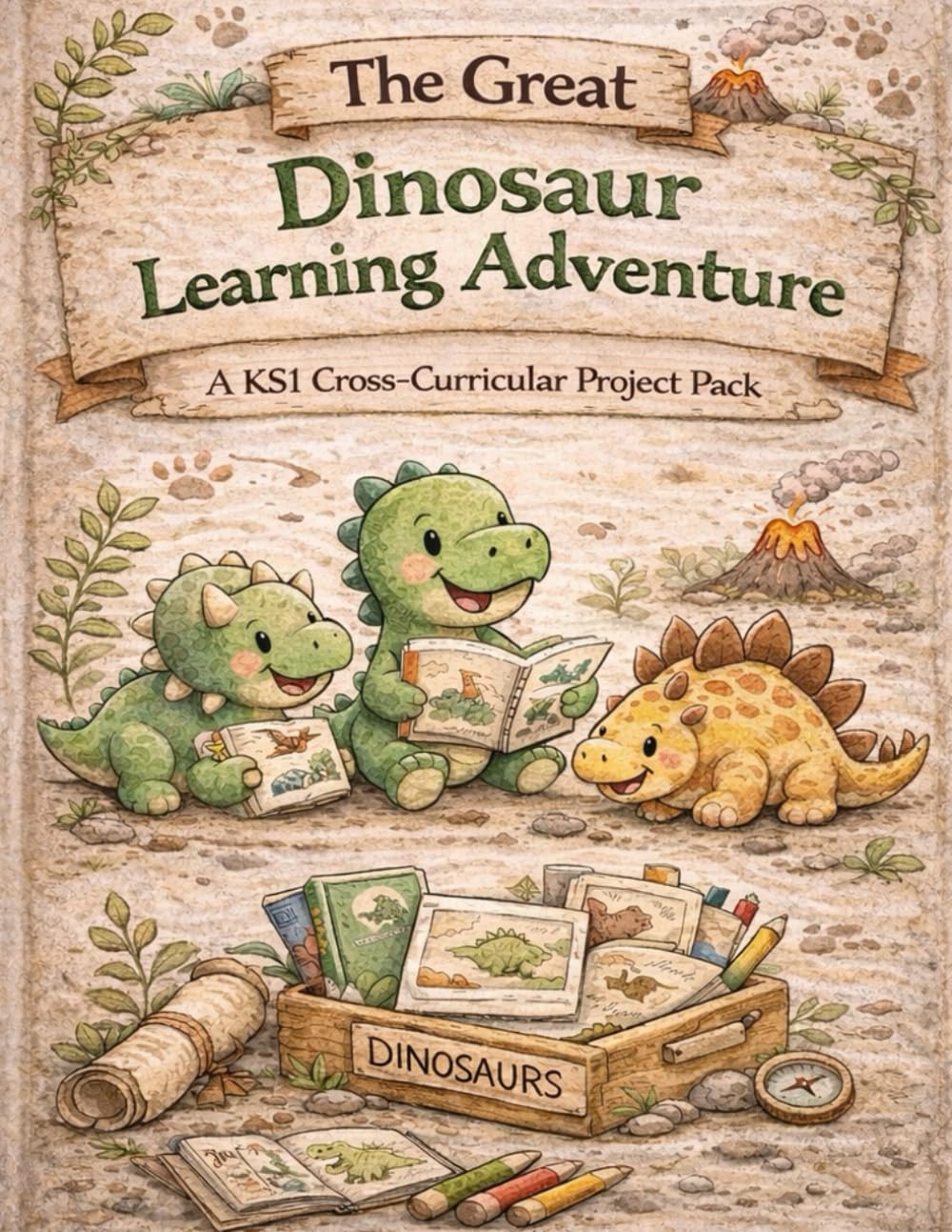 The Great Dinosaur Learning Adventure (Spark and Focus Learning Packs)