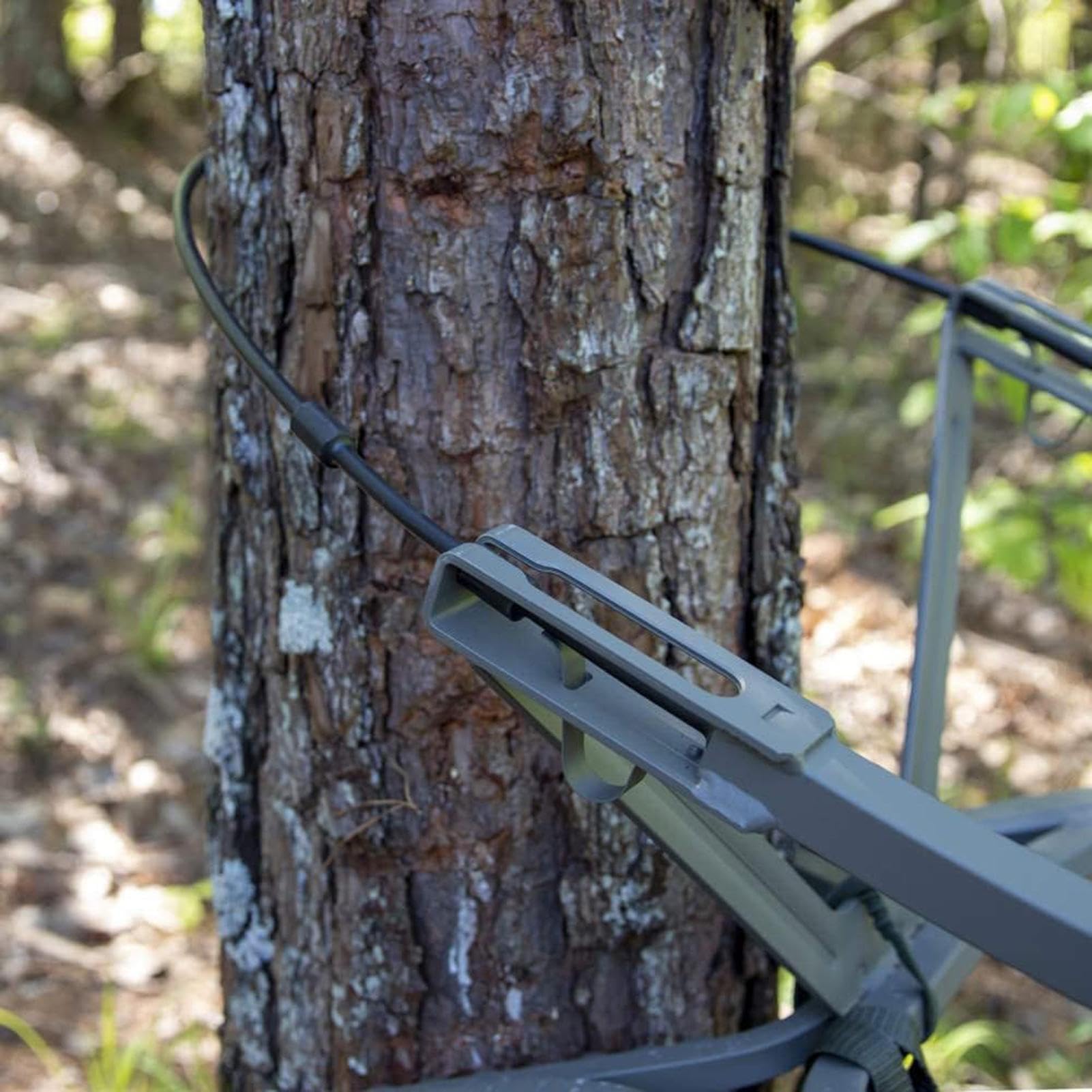 Summit Cables de repuesto – Correas trenzadas de acero para soporte de árbol de 69 pulgadas | Resistentes y fáciles de instalar, accesorios de soporte para árbol de caza con revestimiento