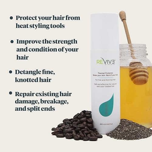 Miniatura 3 de Reviv3 Procare Spray protector térmico para el cabello – Spray de protección UV para restaurar la vitalidad – Laca protectora de calor sin parabenos