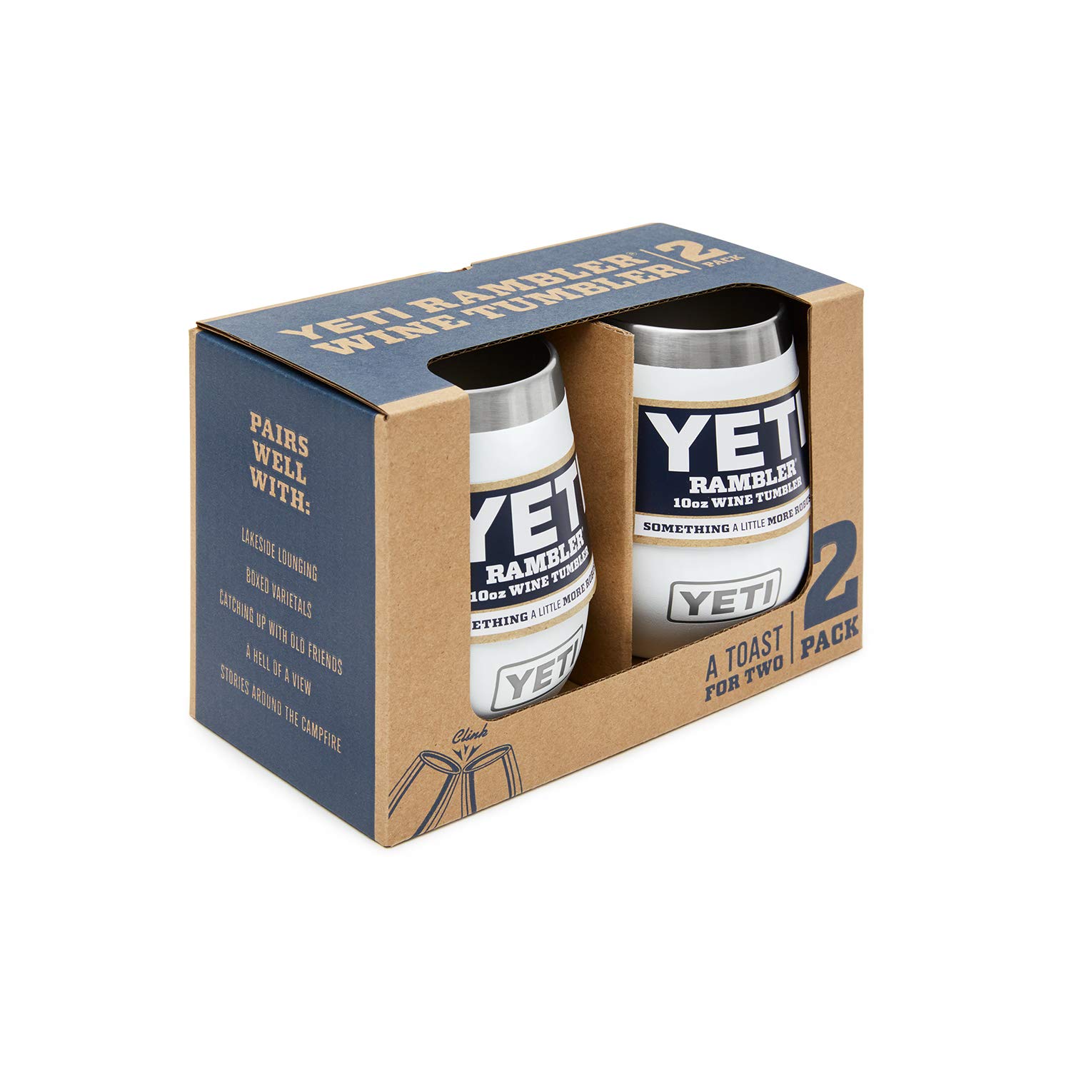 Amazon.com: YETI Rambler 10 oz Stainless Steel Vacuum Insulated