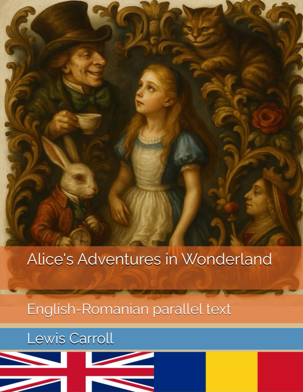 Alice's Adventures in Wonderland: English-Romanian parallel text