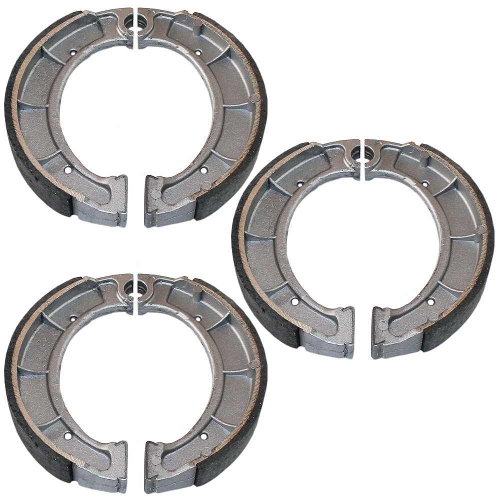 CaltricFront & Rear Brake Shoes Compatible With Yamaha Timberwolf 250 Yfb250 Yfb-250 Yfb 250 4X4 1994-2000 New