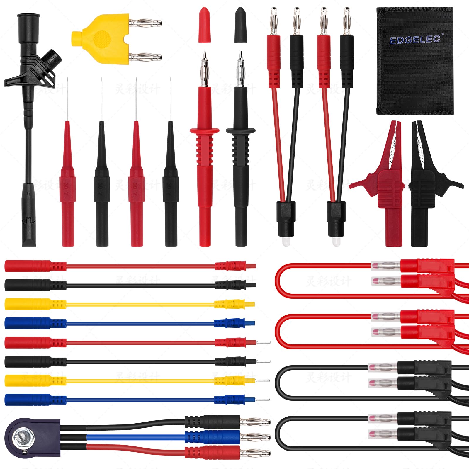 Automotive Test Leads Kit - Diagnose Electrical Issues -1