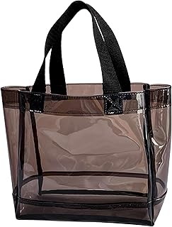 Clear 1Packs Small Tote Work Bag,Gift Wrap Ha...