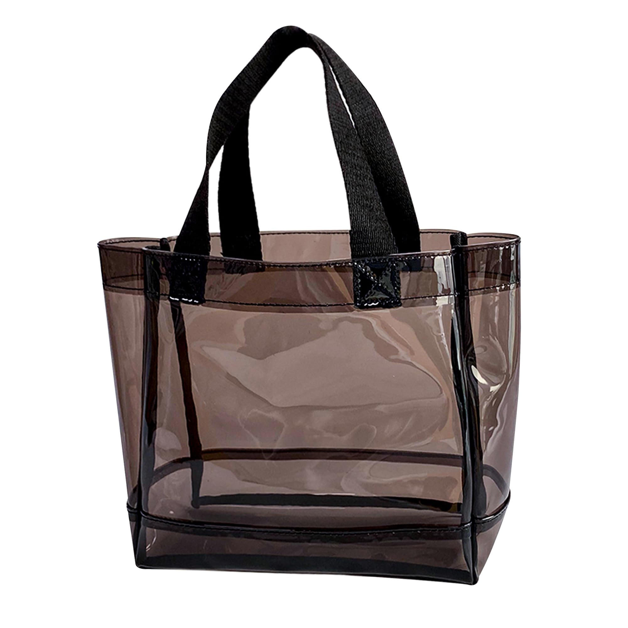 Borsa da spiaggia trasparente impermeabile in PVC (21 x 20 x 8 cm) – approvazione TSA