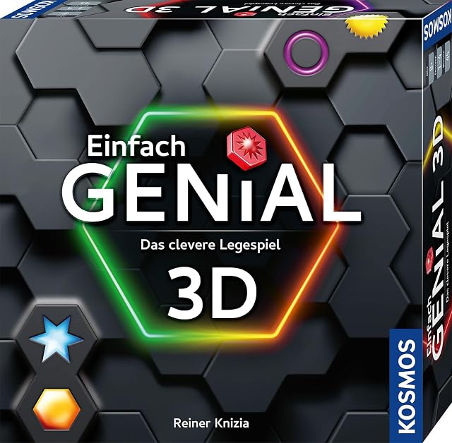 Kosmos 684006 Simplemente Genial 3D, con Piedras 3D, Descubrir Nuevas Posibilidades