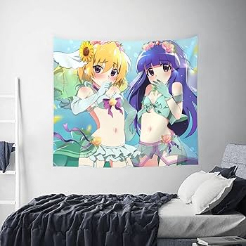 ひぐらしのなく頃に　布ポスター　古手梨花 Amazon.co.jp: タペストリー ひぐらしのなく頃に 古手梨花 北条