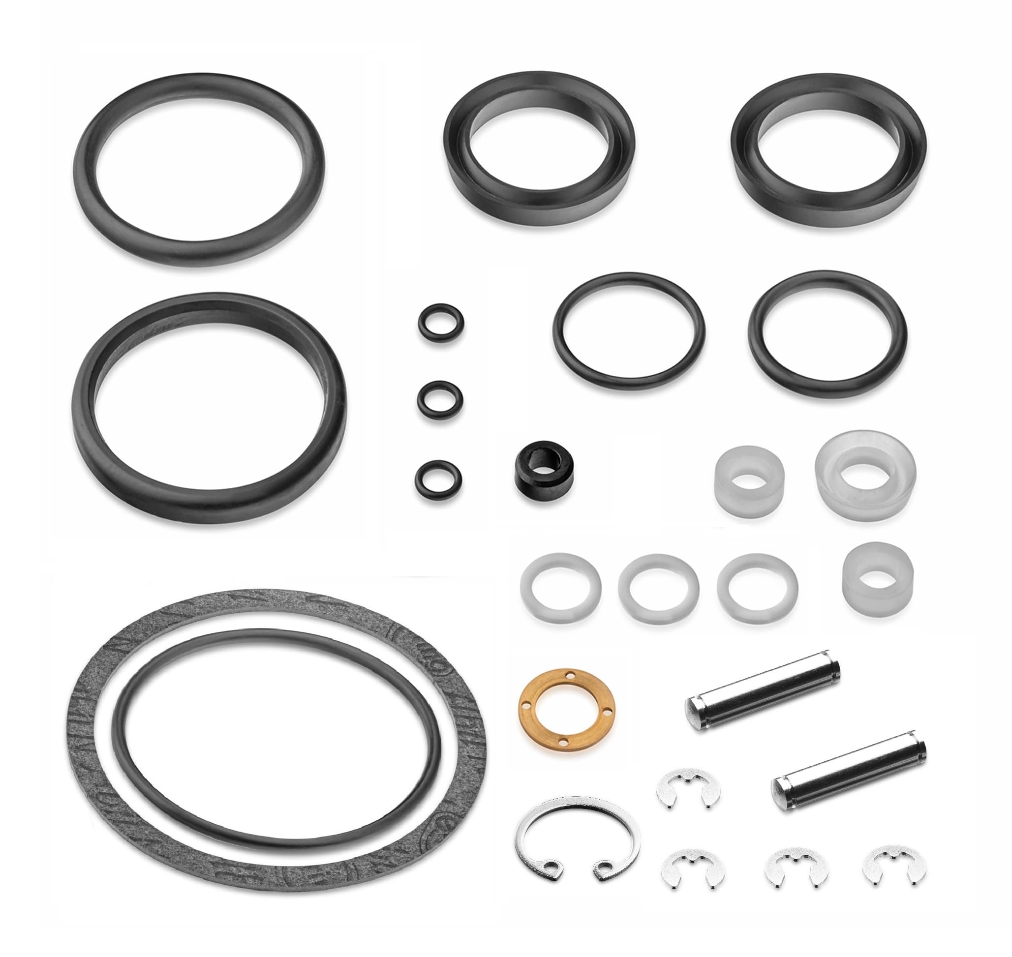 Gasket Seal Set Compatible for La Pavoni Professional, Europiccola, Stradivari, Romantica, Milano, Experto and Expo - Set 5