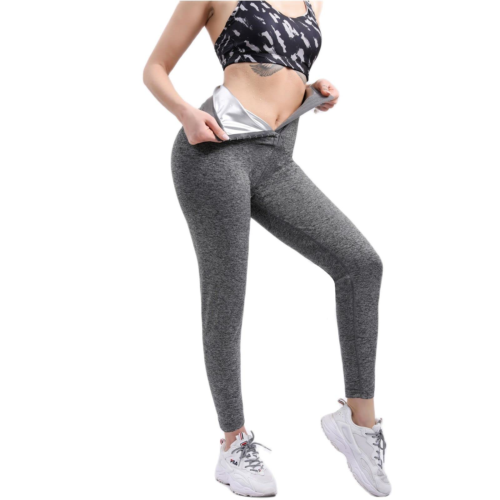 Body Shaper Sauna Slimming Pants Hot Thermo High Waist Fat - Main Image