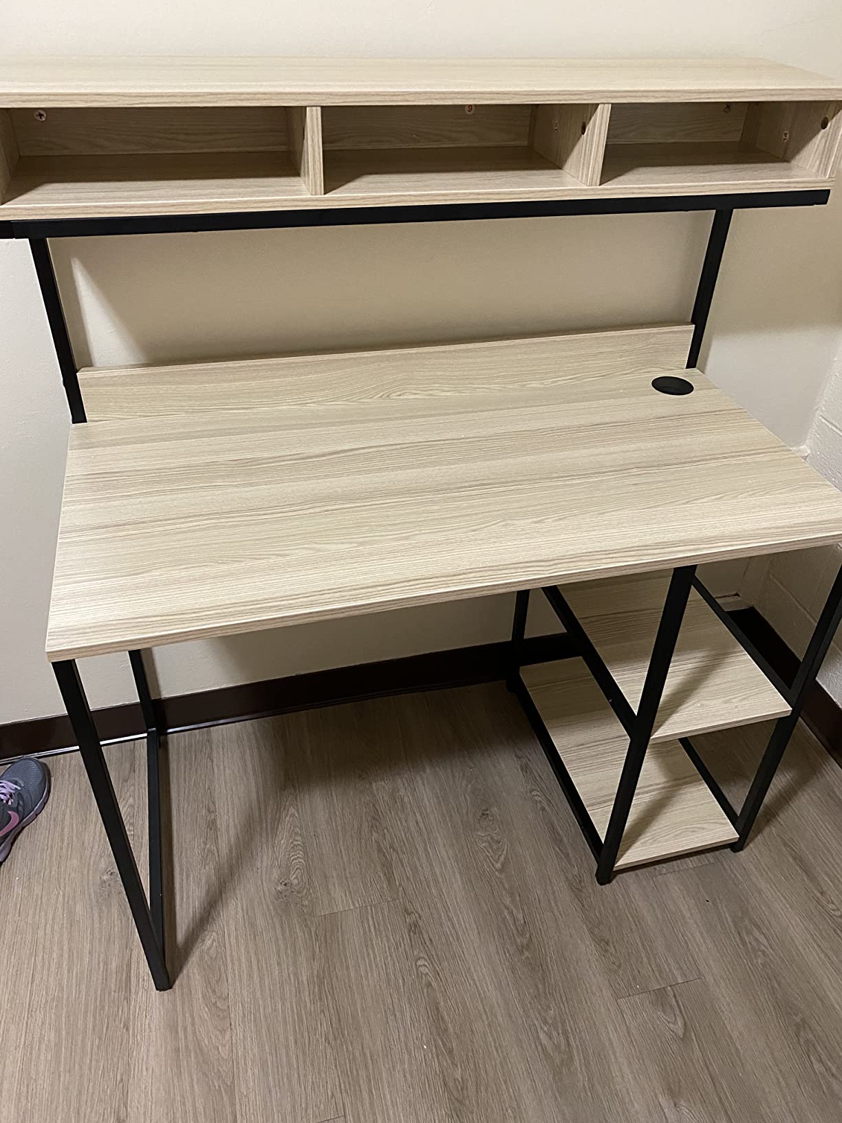 22/mo Finance VIPEK Computer Desk 42 Inch Study Writing Desk PC Laptop Table for Home Office