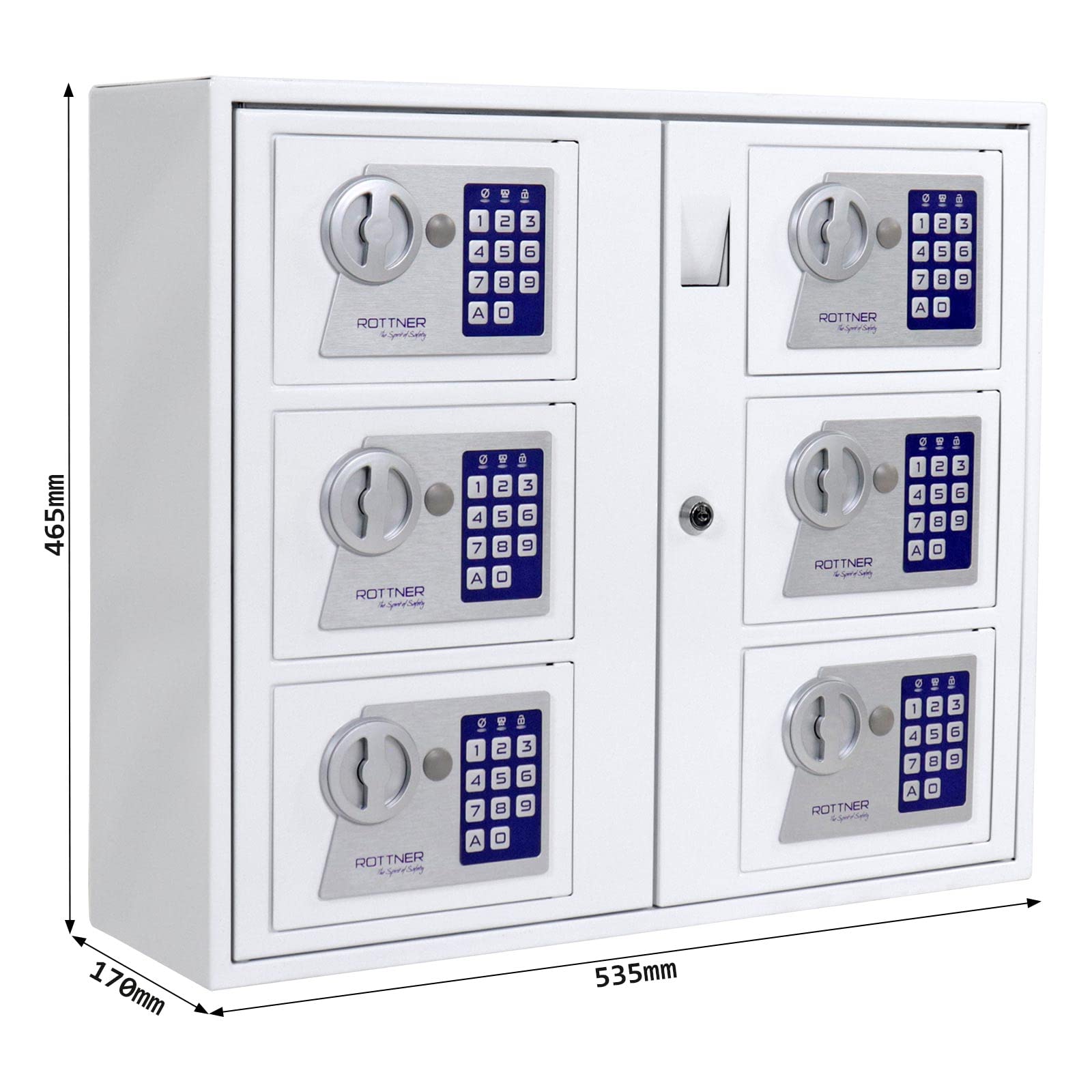 Rottner Keysystem 6 Coffre-Fort Sortie-système à Serrure électronique