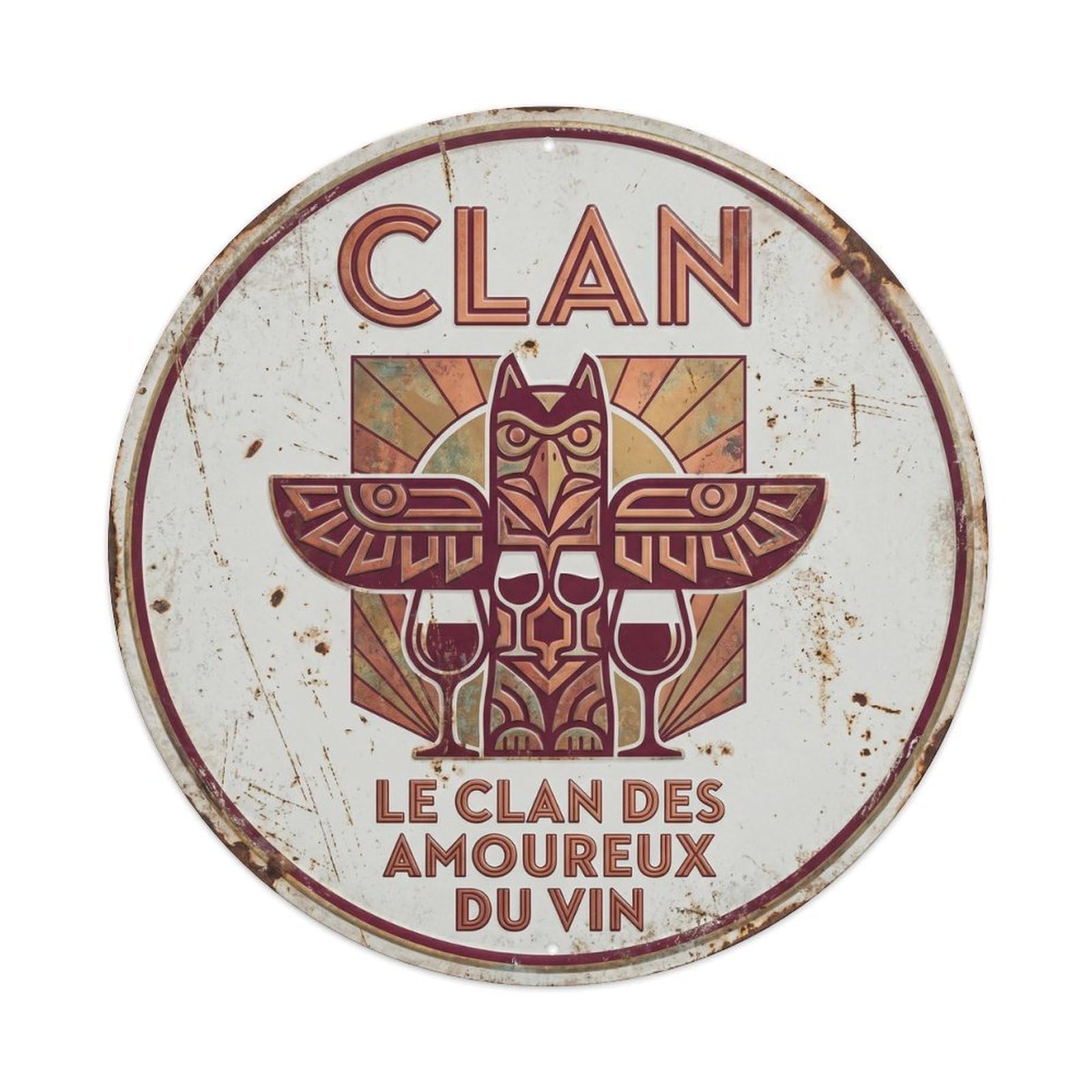 Clan Humorous Gathering Clan Metal Tin Sign