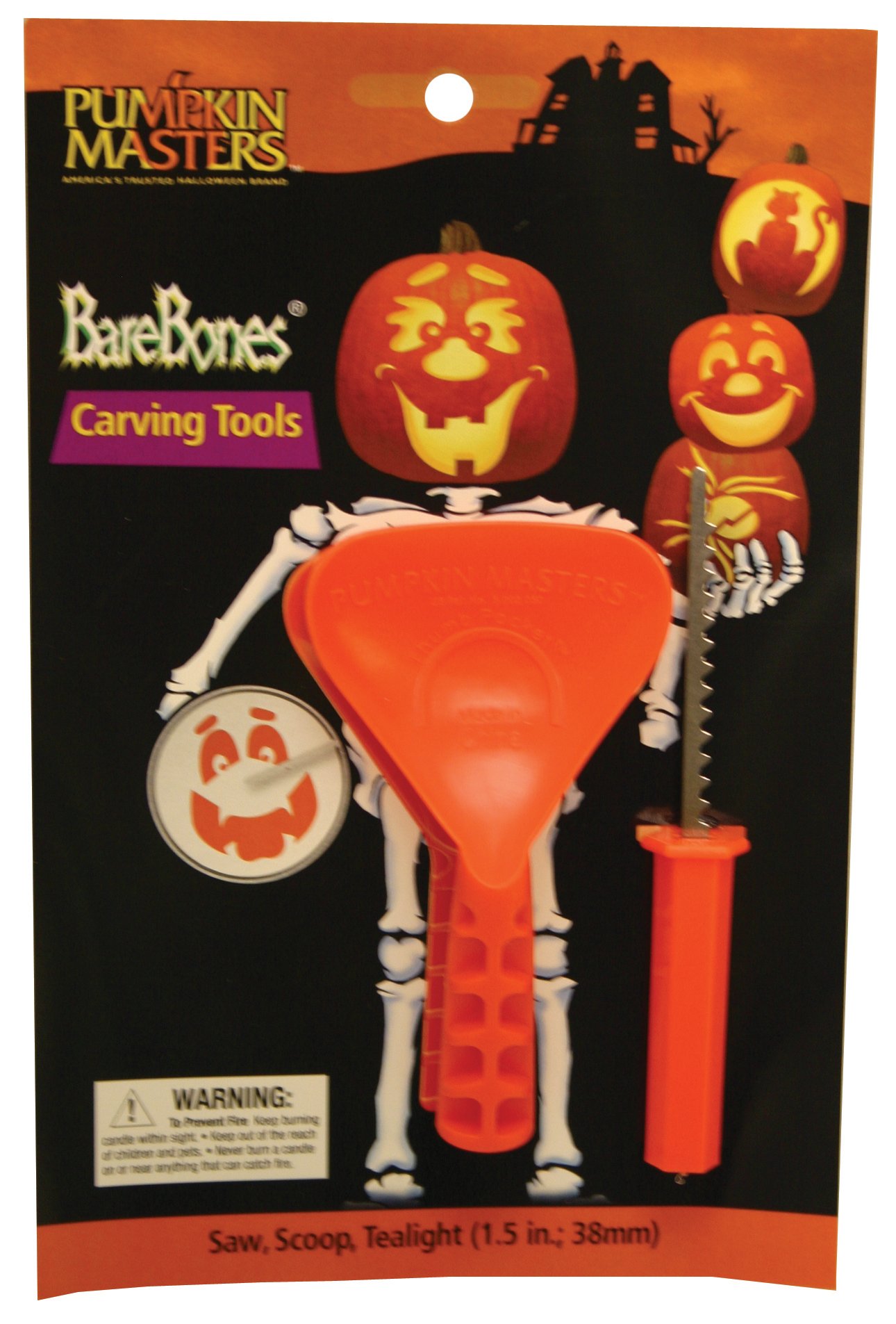 Pumpkin Masters Pumpkin Carving Kit Bare Bones, 1 EA
