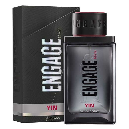 Engage Yin Eau De Parfum for Men, Fruity and Floral, Skin Friendly and Long Lasting, 90ml at Rs. 247