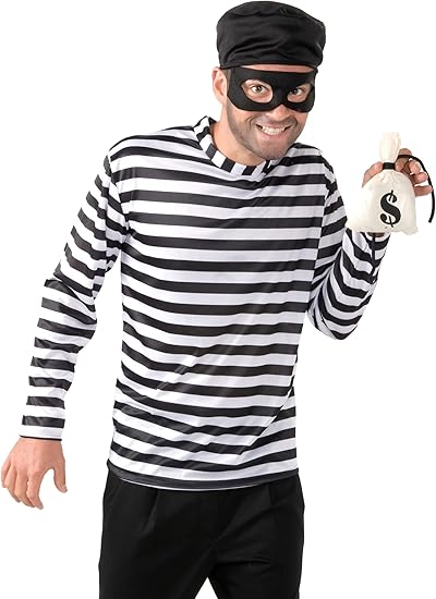 Forum Novelties mens Burglar Costume
