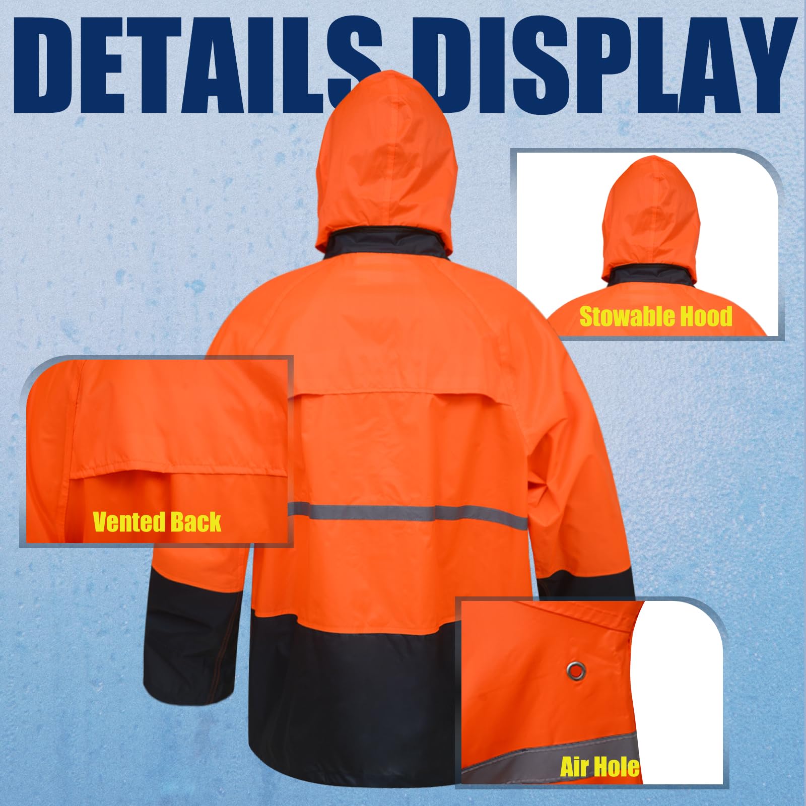 RainRider Unisex Classic Fit Regenanzüge