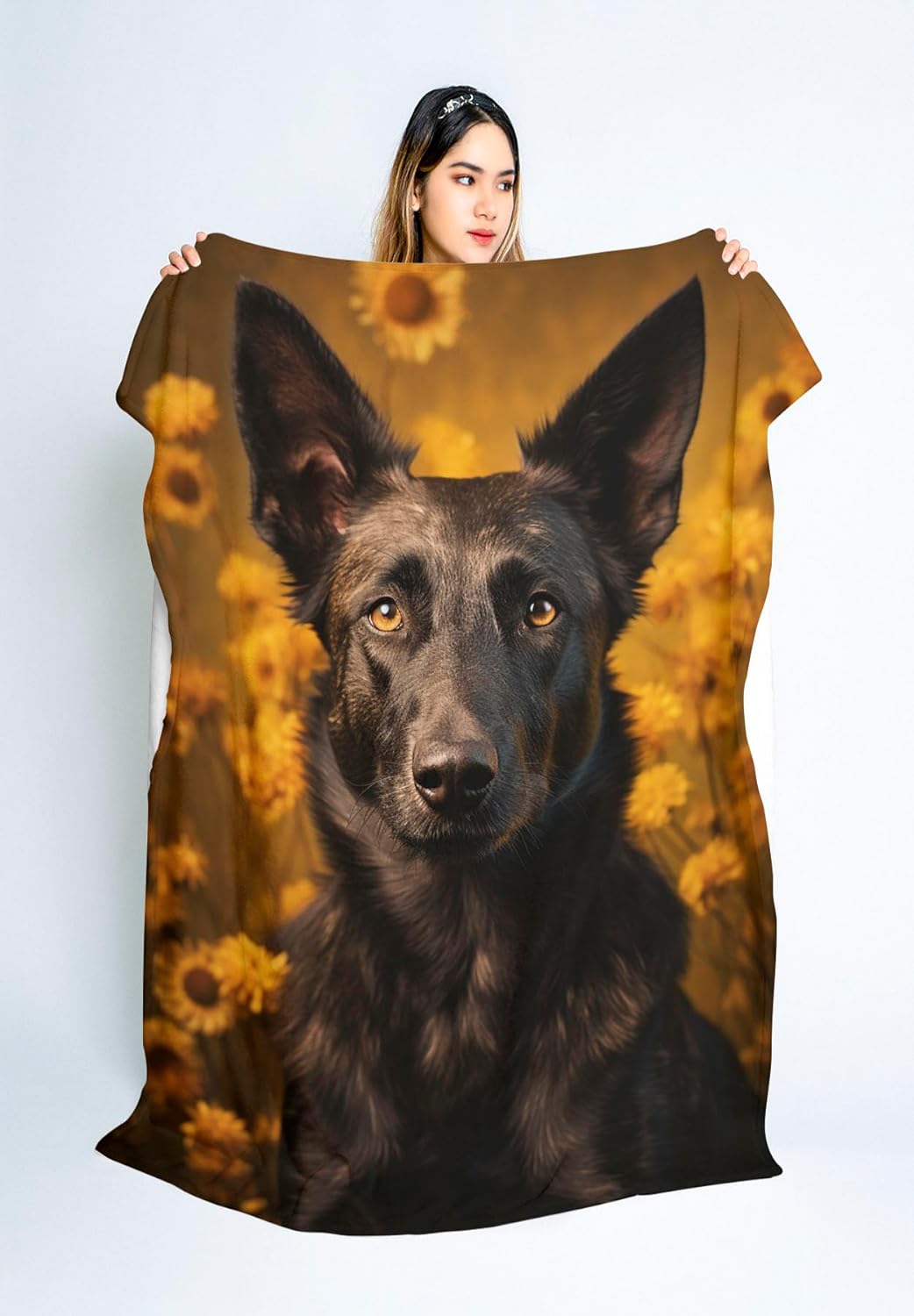 Dutch Shepherd Dog Gifts for Women Blanket Gifts Cute Blankets for Teen Girls Cute Throw Blankets 50" x 60"