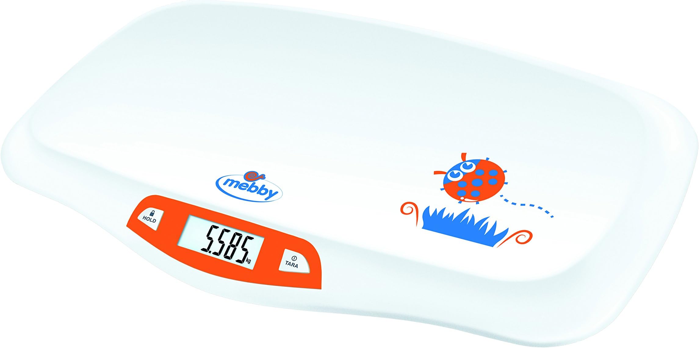 Mebby95136 First Weights Baby Weighing Scale with Weighing Retainer Function