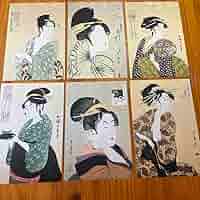 浮世絵　３枚セット　歌舞伎 歌舞伎座新狂言 鎌倉三代記 三枚続 （役者絵） | 山星書店