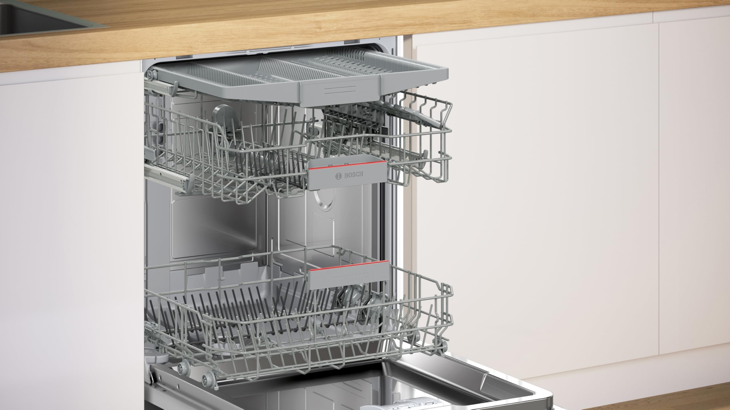 Bosch Lave-vaisselle 60 cm entièrement intégré tiroir à couverts VarioFlex séchage extra