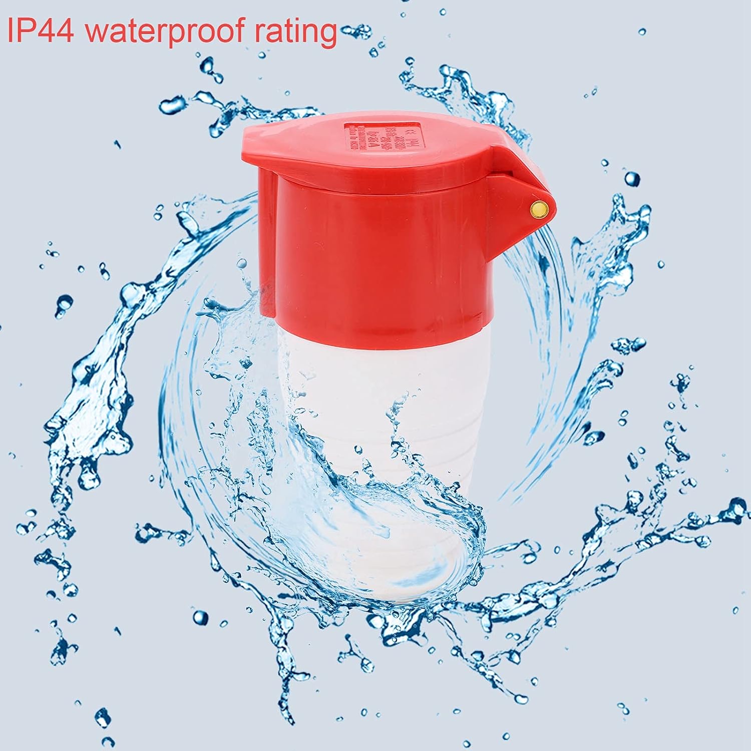 16A 5Pin Industrial Plug Coupler, 3 Phase IP44 Waterproof Industrial Socket, 220-380V/240-415V Electrical Auxiliary Materials the 220 volt plug 16a 3 phase industrial plug image 2