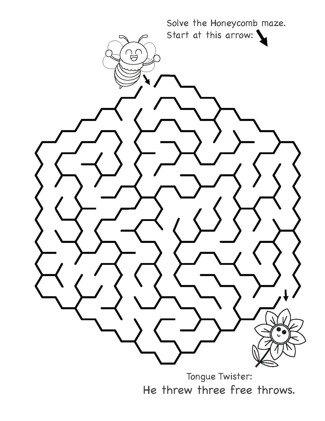 Mazes For Kids Ages 4-8: Maze Activity Book with Jokes, Tongue Twisters, Puzzles. Over 100 Fun Mazes to Solve like Shapes, Letters and Numbers Workbook
