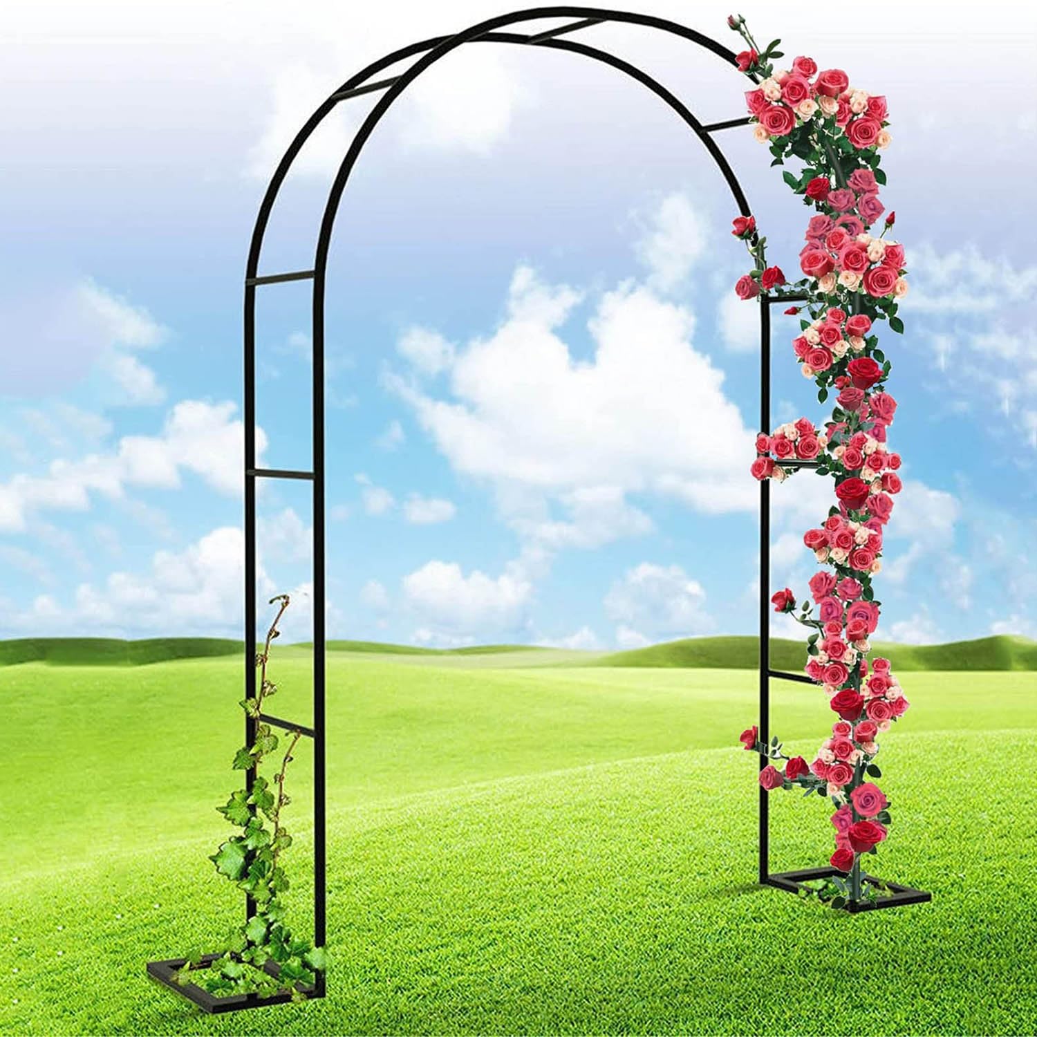 Treillis de mariage extérieur arche de cérémonie géante pour terrasse