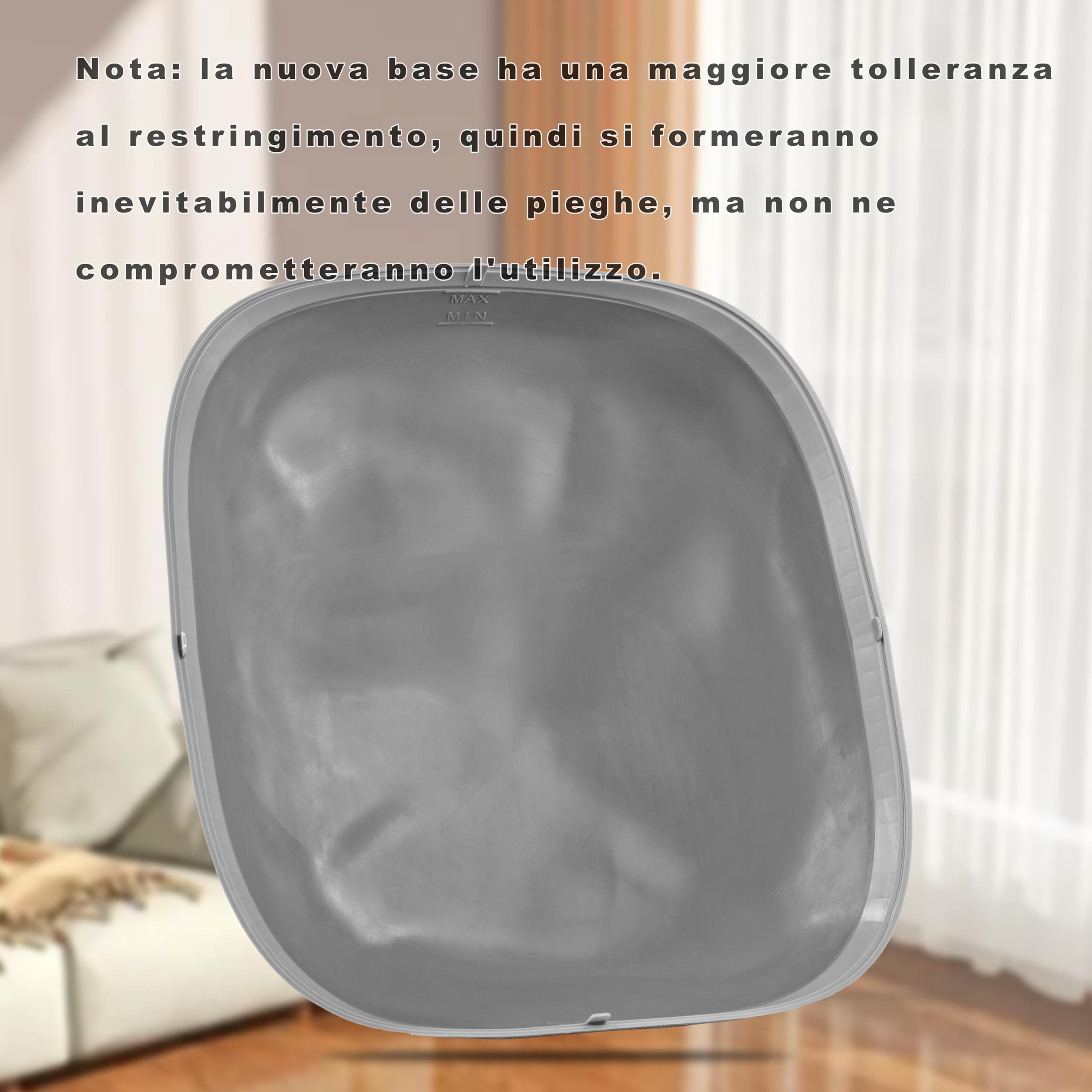 Silicone Tappetino Lettiera Gatto, Tappetino Igienico per Gatti Impermeabile Antiscivolo, Può Essere Utilizzato Come Sostituto del Pavimento in Silicone Autopulente per Lettiere per Gatti