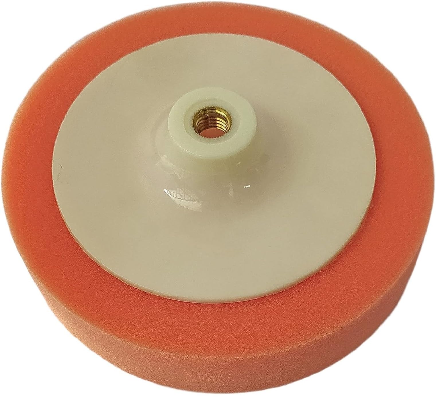 Inditrust New 6" inch 150mm M-14 Thread Auto Car Detailing Polishing Pads Sponge Buffing Waxing Pad Wheel for Car Polisher Buffer Orange Pad Car Styling Vehicle Polisher-image-10