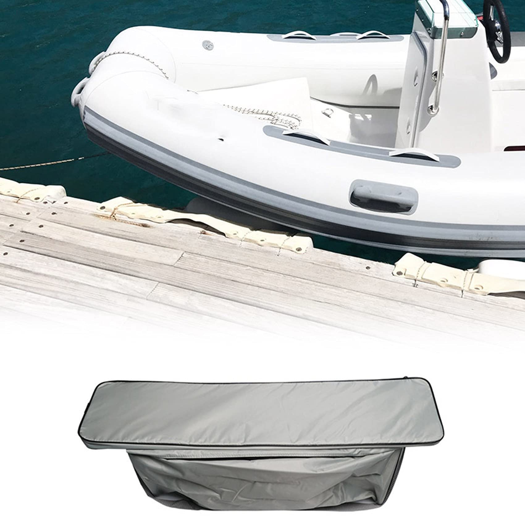 Canoa Gonfiabile Barche Sede Borsa di stoccaggio con Imbottito Cuscino Sacchetto di stoccaggio Cuscino