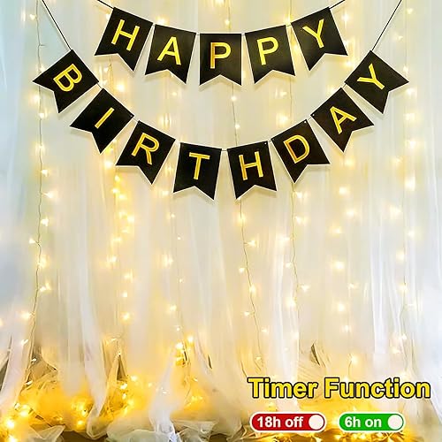 Miniatura 7 de QITONG Tira de luces blancas cálidas para exteriores, 165 pies, 500 luces LED de Navidad, enchufables, 8 modos, cable transparente, luces de Navidad