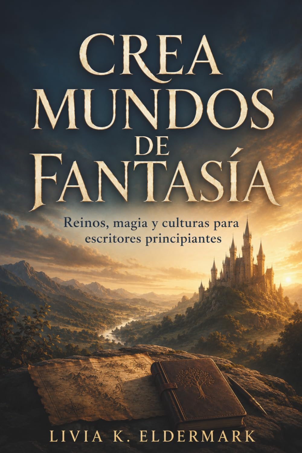 CREA MUNDOS DE FANTASÍA. Reinos, magia y culturas para escritores principiantes: Worldbuilding narrativo para diseñar escenarios coherentes y reglas internas útiles al escribir historias.