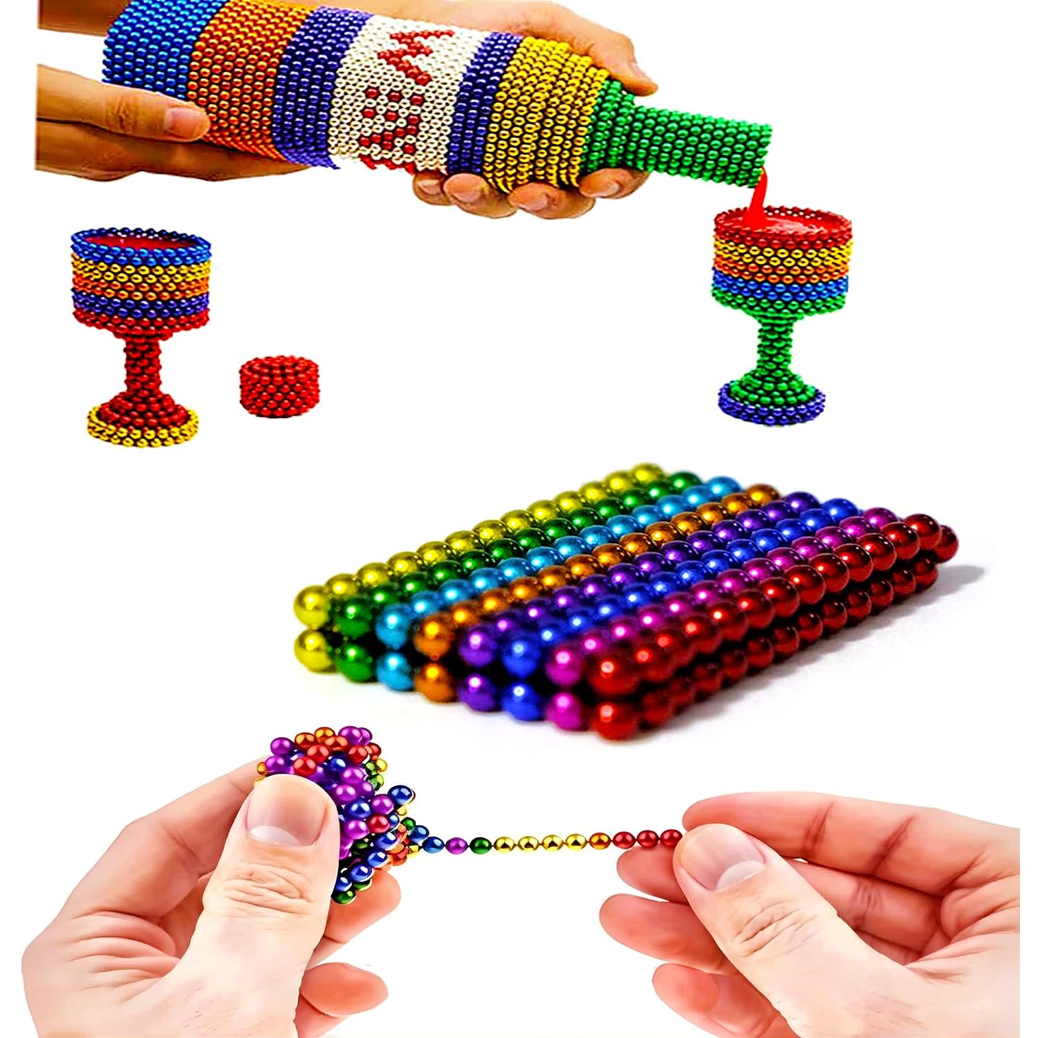 3D, 216 Challenge Puzzle Games, Small Logic Mind Puzzle Box Toy Removing Assembling Creatively Stacking