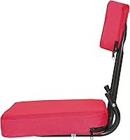 Vista 4 de Stansport G-4-60-STA G-4-60 - Silla Coliseum, color rojo