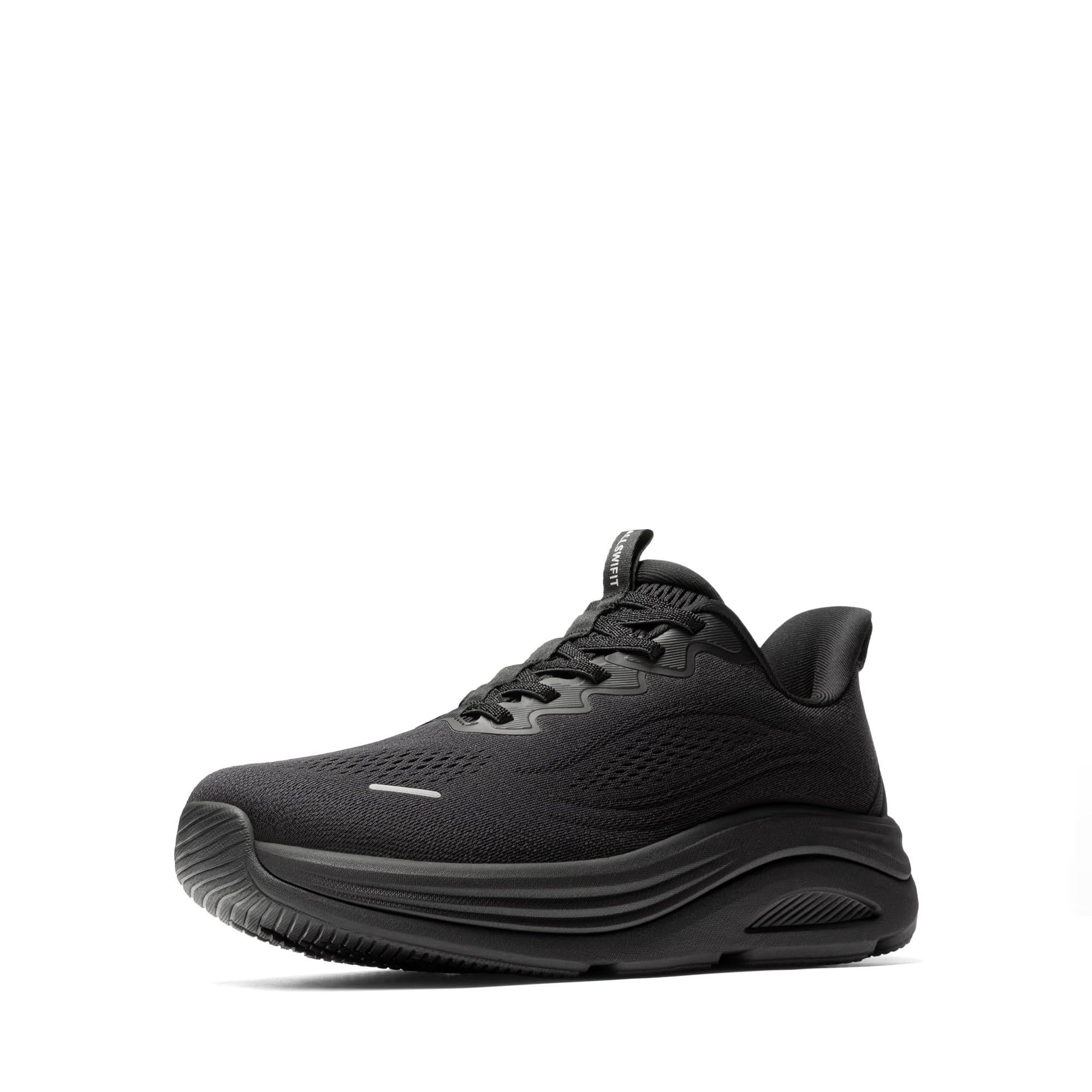 ALLSWIFIT Herren Sportschuhe Breite Zehenbox | Wide Toe, Slip-On, Hands-Free, Barfußgefühl, Dämpfung, Laufen, Tennis, Fußgewölbeunterstützung, Fitness, Training, Sportlich