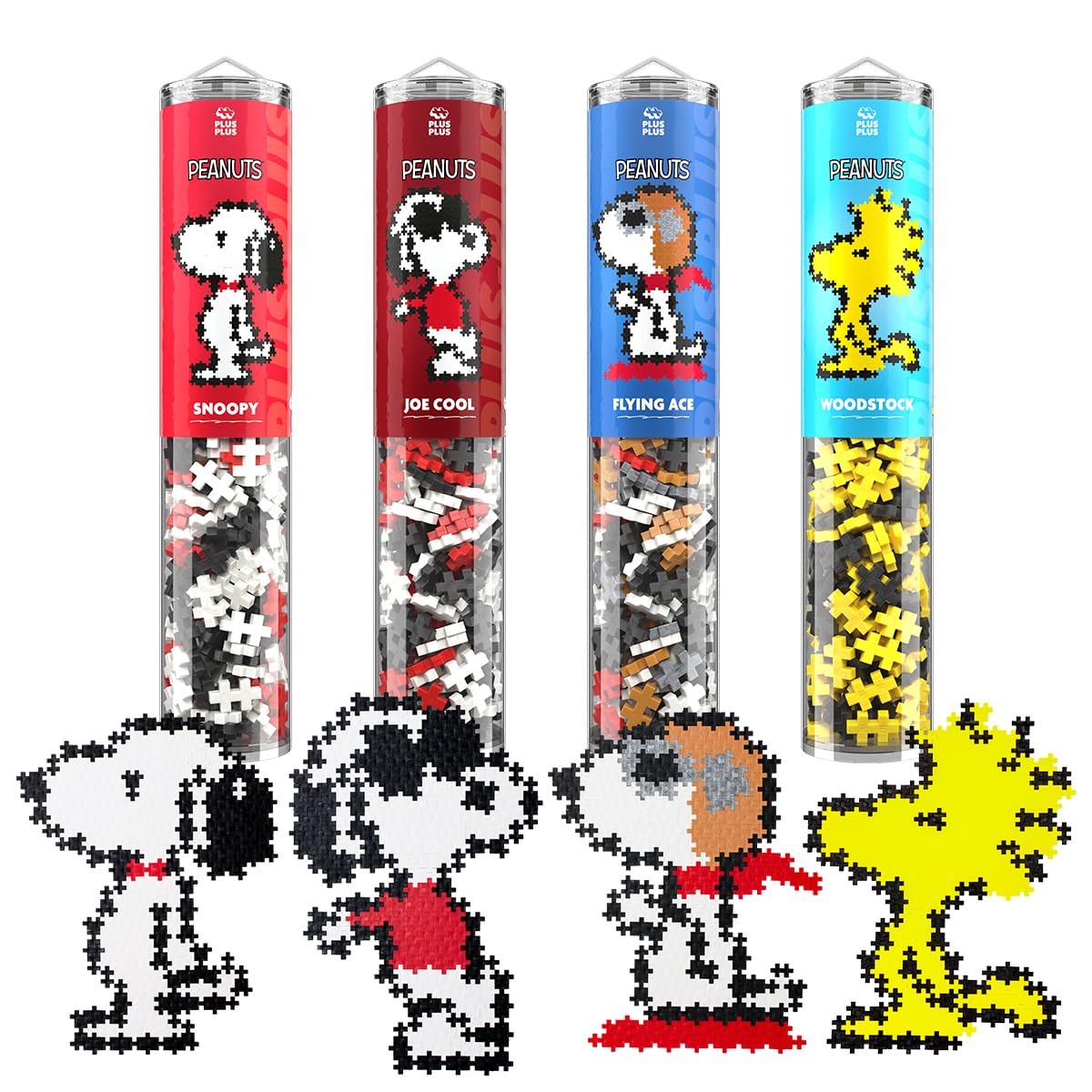 Plus-Plus Peanuts - Puzzle by Number - Bundle - 1100 elementów