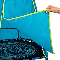 Vista 5 de Explorer 2 Jungle Gym - Juego de escalada con marco de acero ajustable, toldo y plataforma resistentes a la intemperie, juego al aire libre