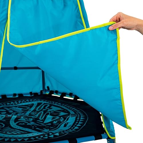 Miniatura 5 de Explorer 2 Jungle Gym - Juego de escalada con marco de acero ajustable, toldo y plataforma resistentes a la intemperie, juego al aire libre