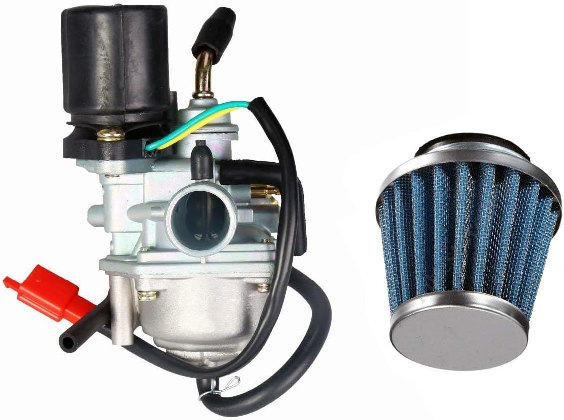 MAXZIQF Carburetor W/Air Filter ETON Viper 50cc 90cc 100cc 2-Stroke RXL50 RXL90 (Fits: Viper 90 RXL90)