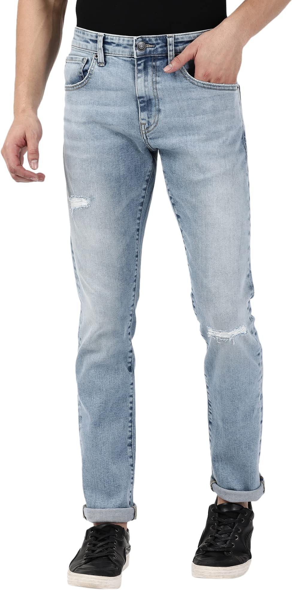 Passion Men's Blue Slim Jeans