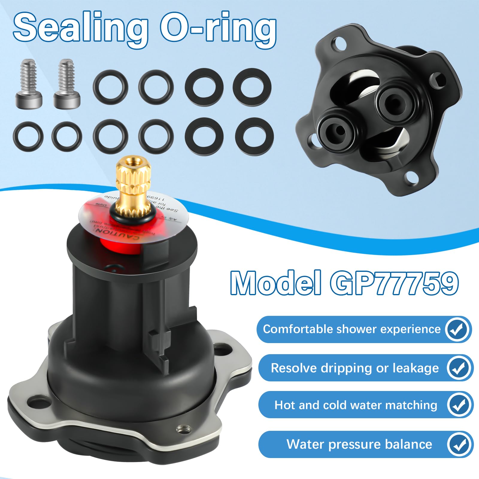 Kohler Shower System GP76851 Ixer And Pressure-Balancing Unit Kit