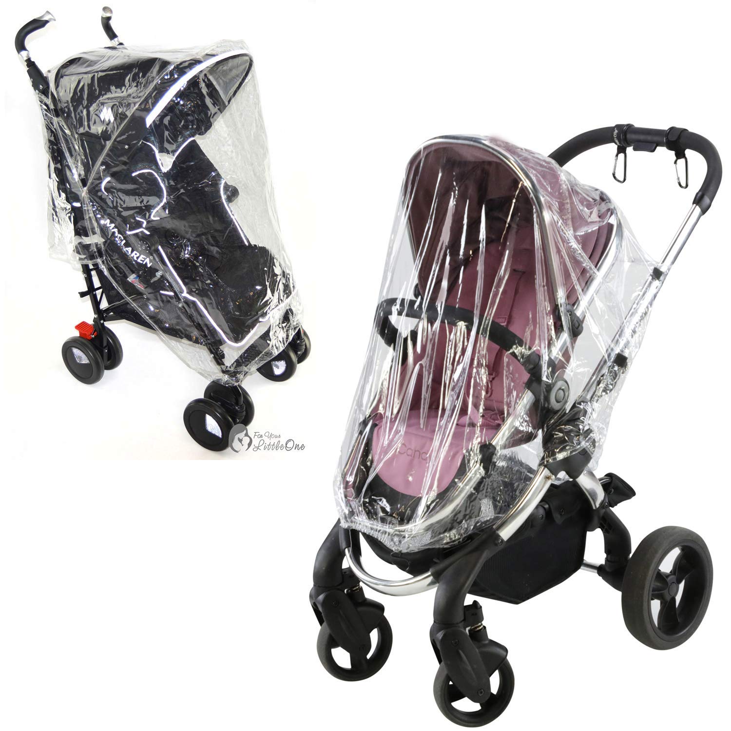 FYLO Universal Rain Cover for Pushchair Stroller Buggy Pram, Baby Travel Weather Shield